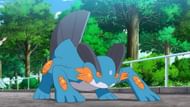 Swampert in the show (Image via TPC)